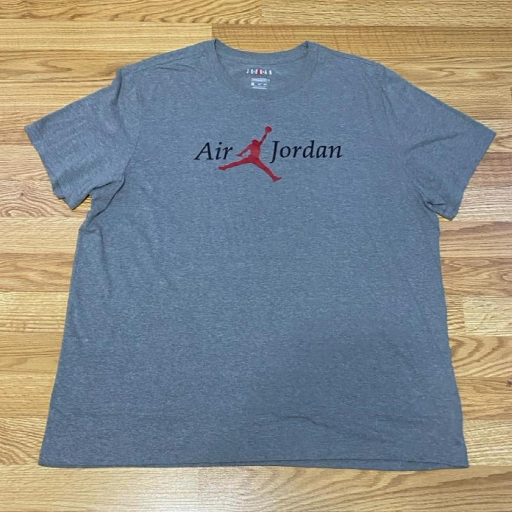 Jordan - “Air Jordan” Men's Grey Jumpman T-shirt XXL
